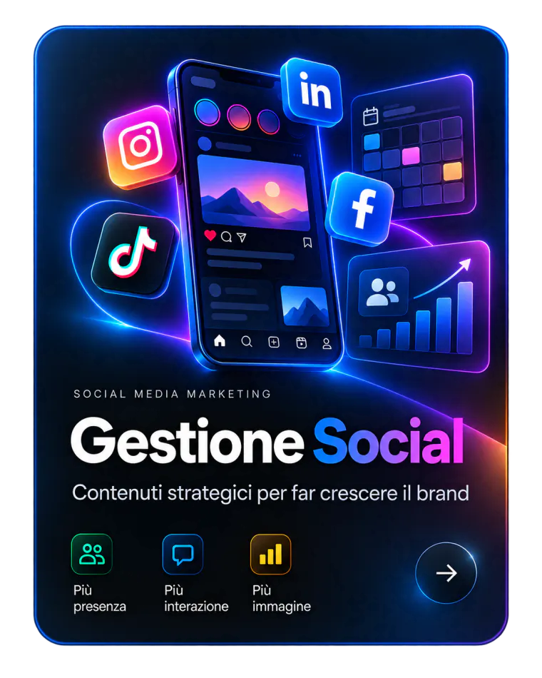 Gestione Social: contenuti strategici per far crescere il brand